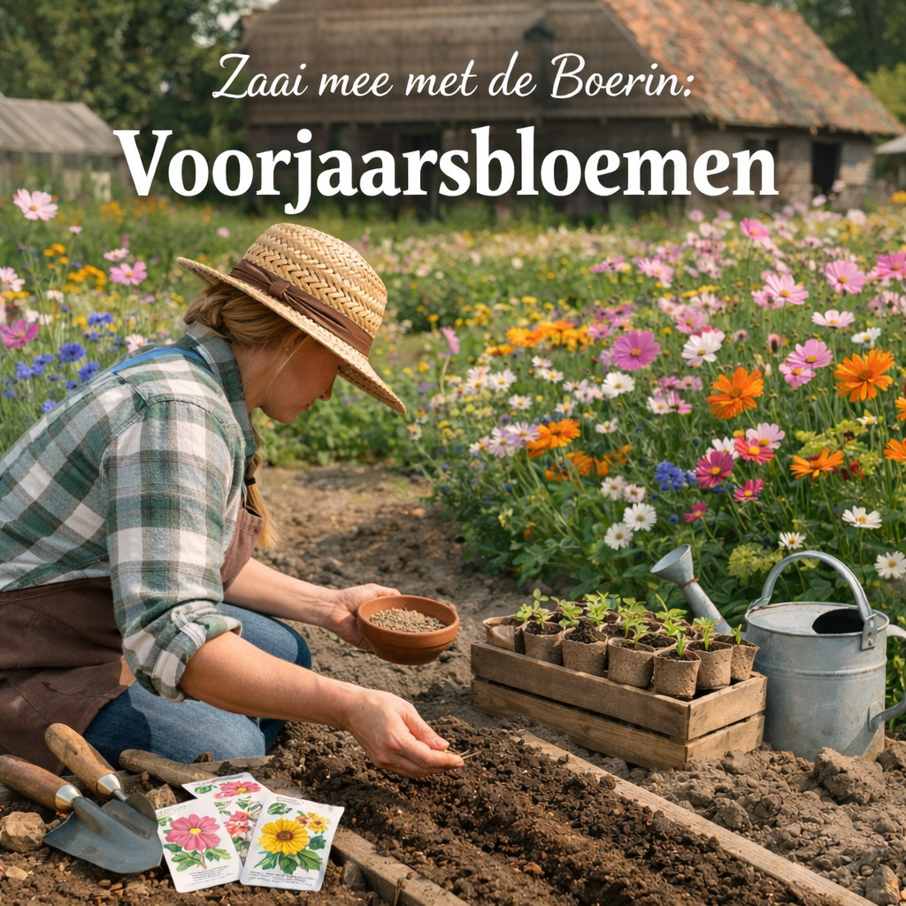 Bar Bouquet - Zaai mee met de Boerin: Voorjaarsbloemen 21/02/2026 14-16u