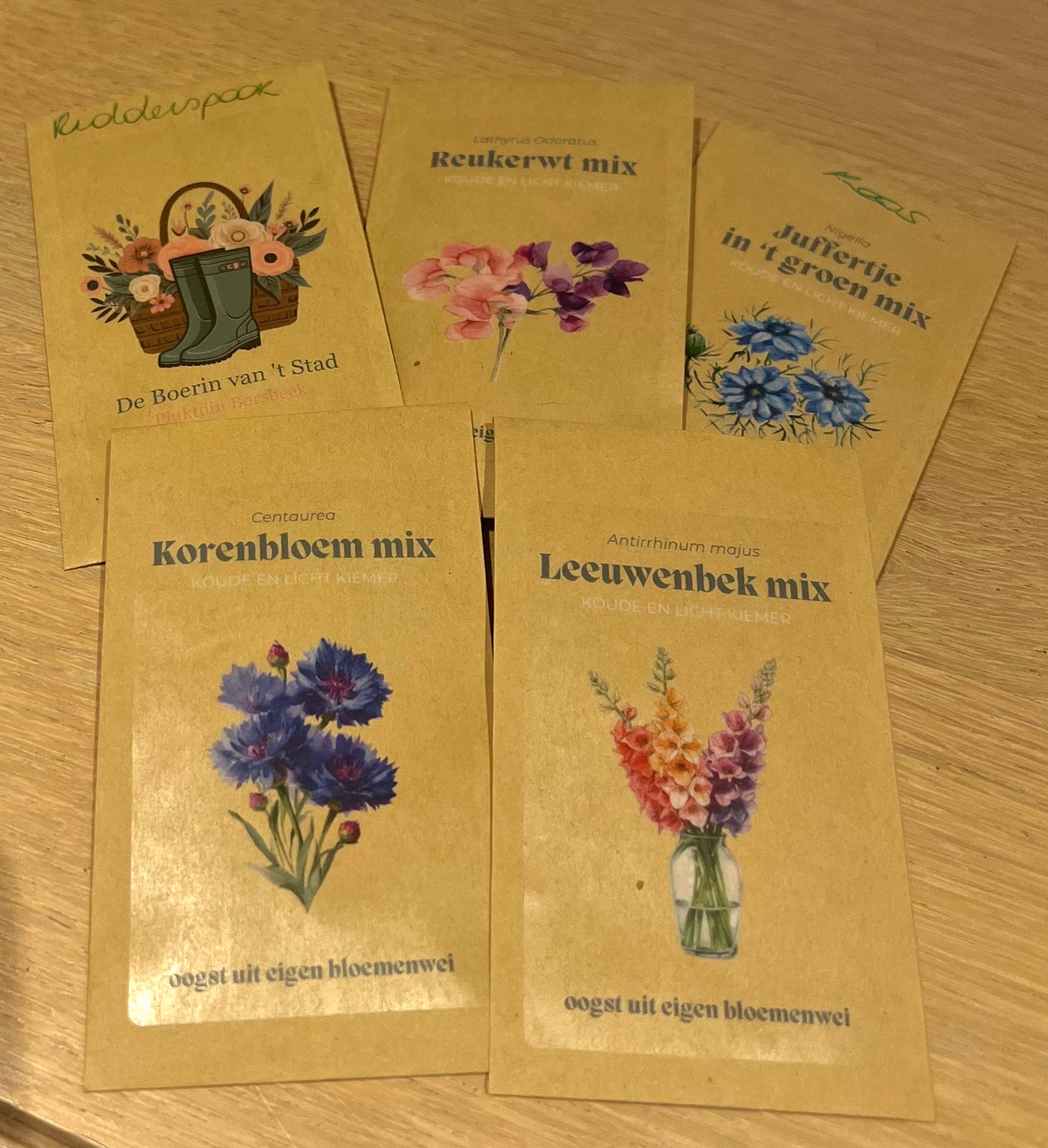 Zaden van de Boerin van 't Stad