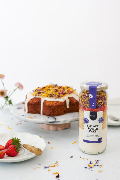 Flower power cake